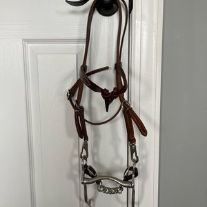 Western country farmhouse horse bridle headstall cowboy farm rustic decor pony